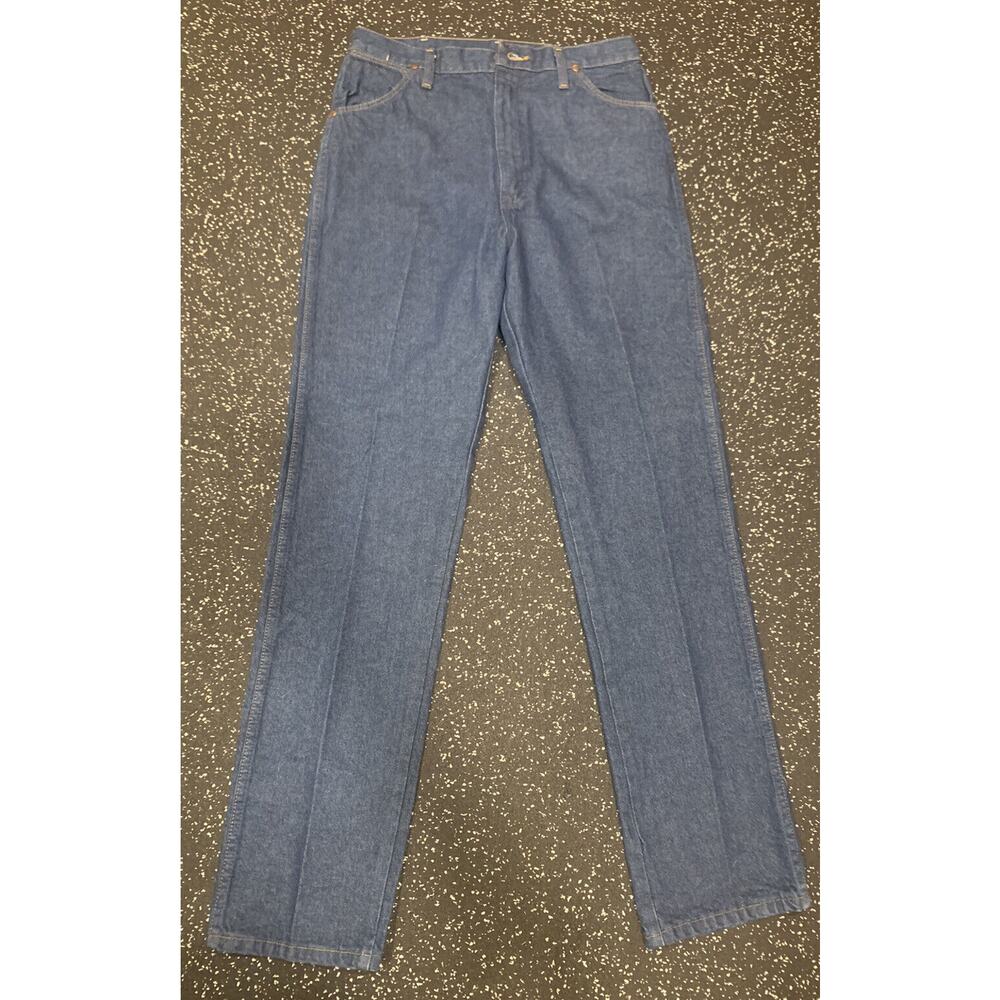 Vintage Wrangler 14MWZG Women's Cowboy Cut Blue Jeans Size 13x34‎ 100% Cotton